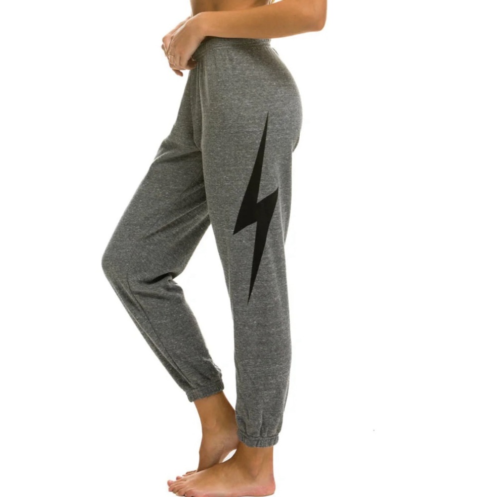 BOLT SWEATPANTS - HEATHER GREY
